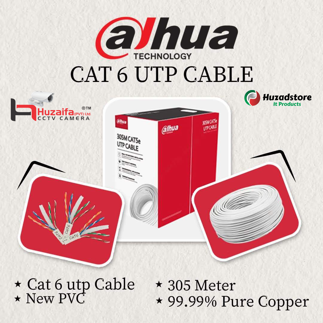 dAHUA CAT6 Dahua Cat6 Full Copper - Image 1